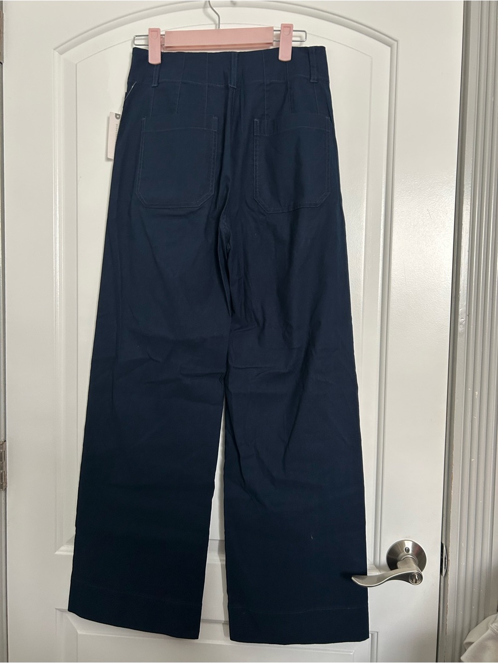 Anthropologie Maeve The Colette Ponte Crop Wide-Leg Pants Size 26 Tall NWT Boho - Picture 3 of 12